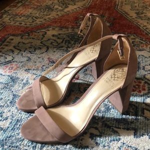 Vince Camuto suede heel